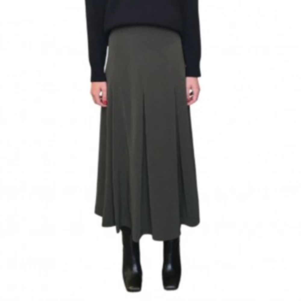 CO Pleated Skirt - Green